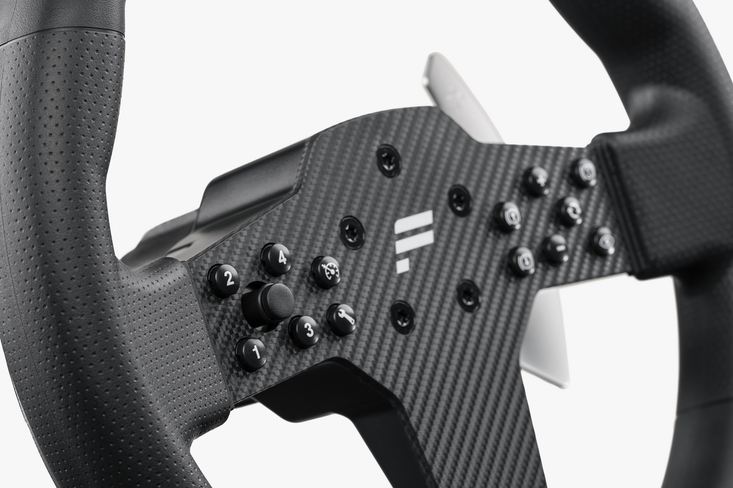 CSL Steering Wheel P1 V2 + QR2 Lite Wheel-side