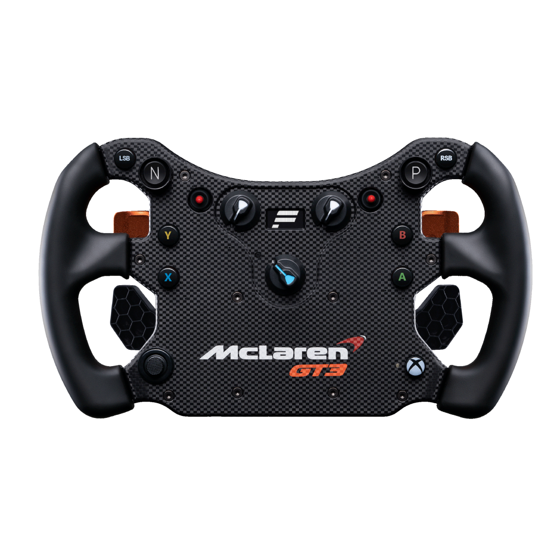 CSL Elite Steering Wheel McLaren GT3 V2 + QR2 Pro Wheel-side