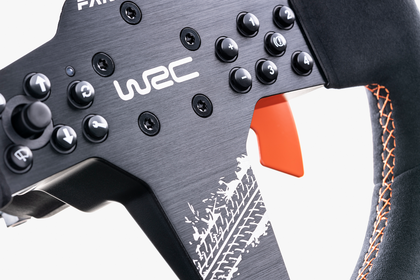 CSL Elite Steering Wheel WRC + QR2 Pro Wheel-side