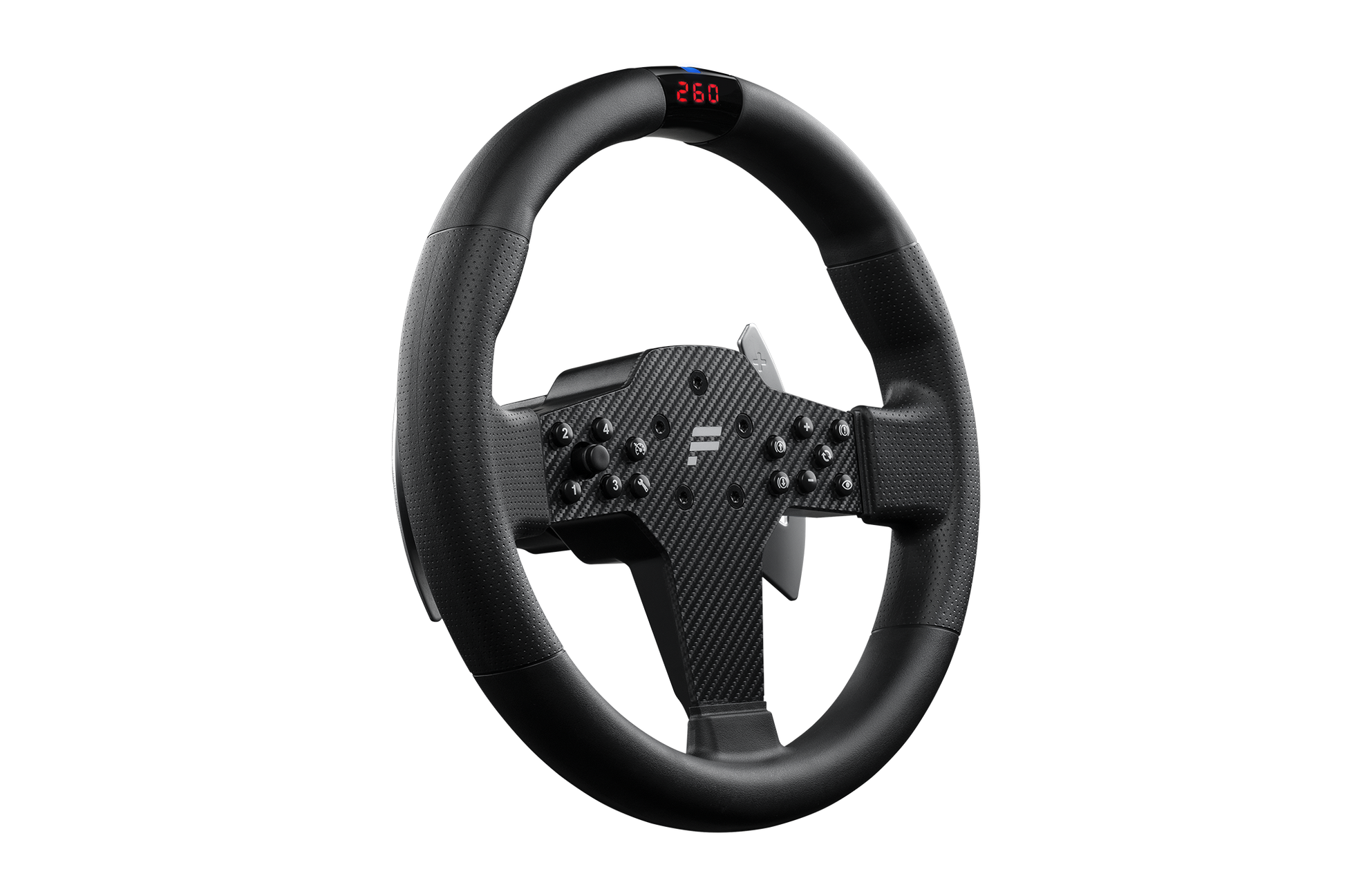 CSL Steering Wheel P1 V2 + QR2 Pro Wheel-side